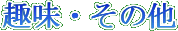 ��E���̑�